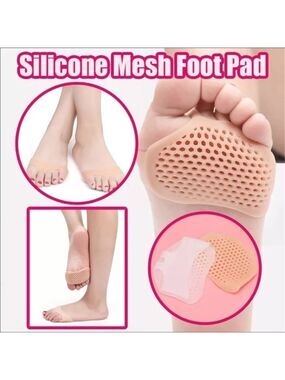NEW Silicon Mesh Foot Pad Feel Comfortable while wearing your‎ favorite s…